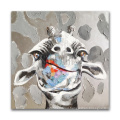 Portrait Of Animal Abstract Canvas Wall Art Animal Oil Painting